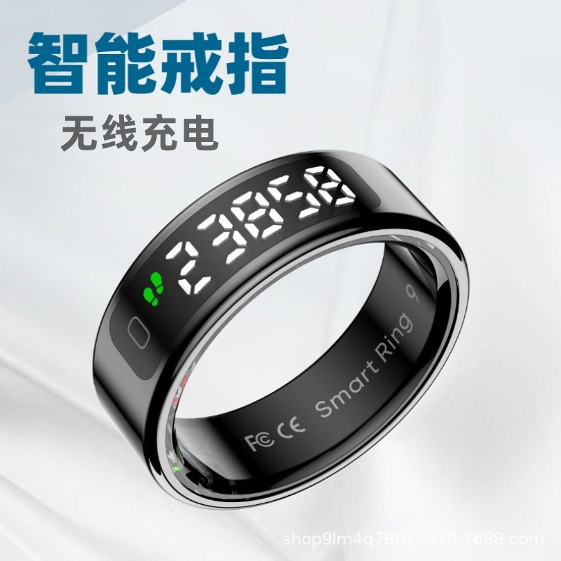 R11 Smart Ring with Wireless Charging & Health Tracking