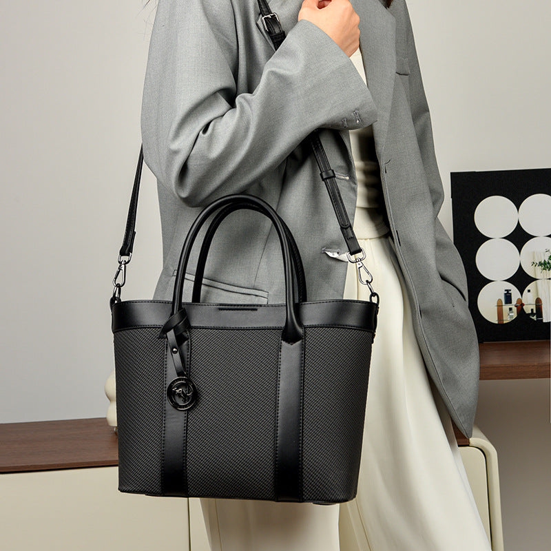 Women's Large Capacity Commuter Tote Shoulder Crossbody Bag