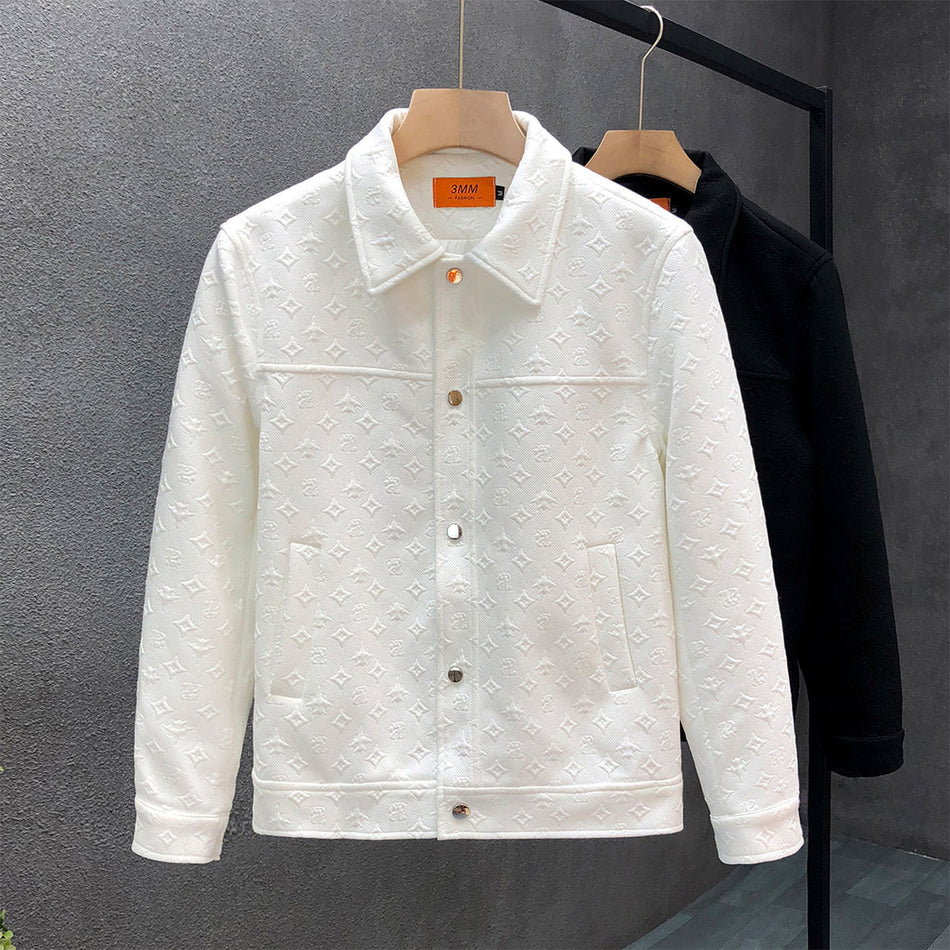 Men's Autumn Slim Fit Lapel Casual Lightweight Jacket