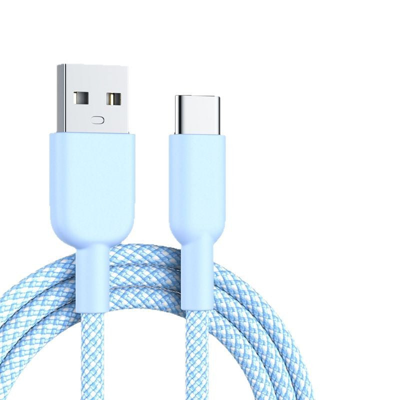 Braided Type-C Fast Charging Cable for Huawei Xiaomi Devices