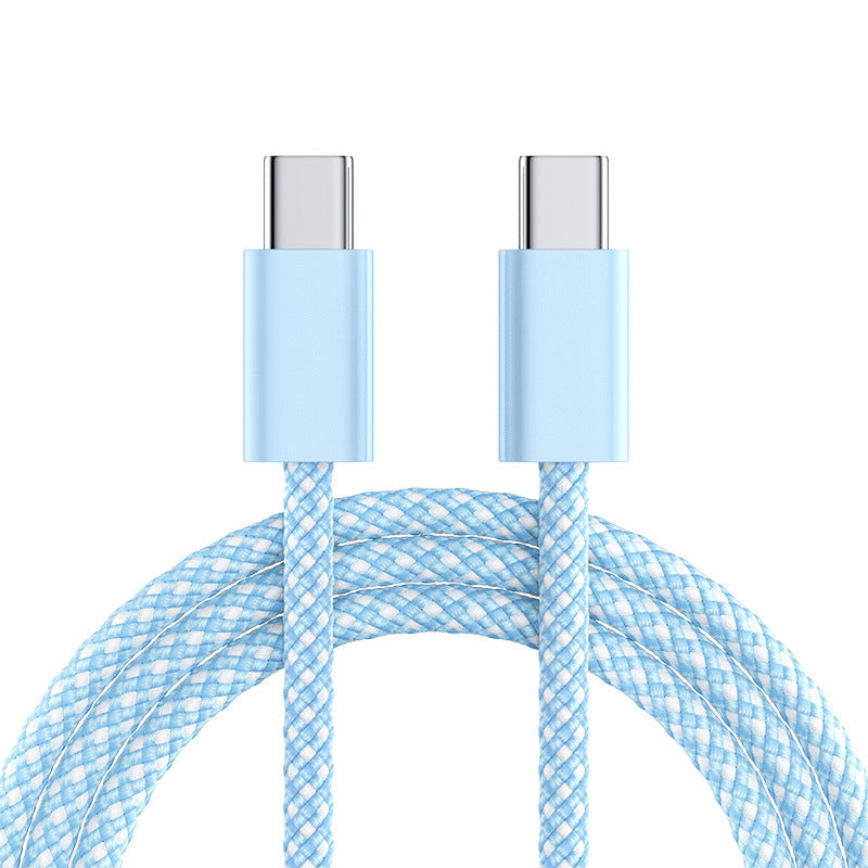 Macaron Color Type-C Fast Charging Cable for iPhone 15 & Letv