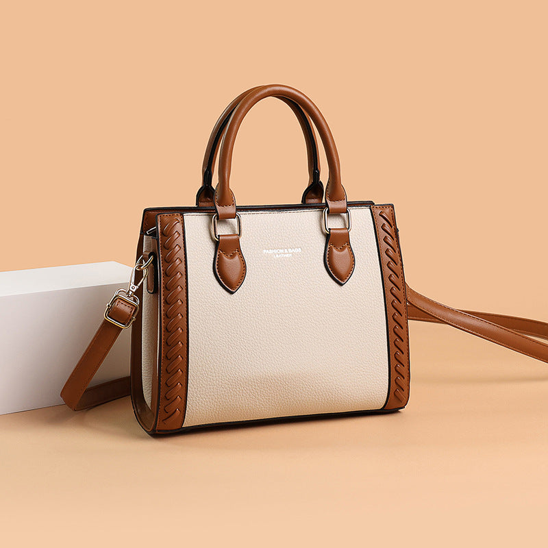 Women's Color Block Crossbody Shoulder Bag Casual Commuter Style