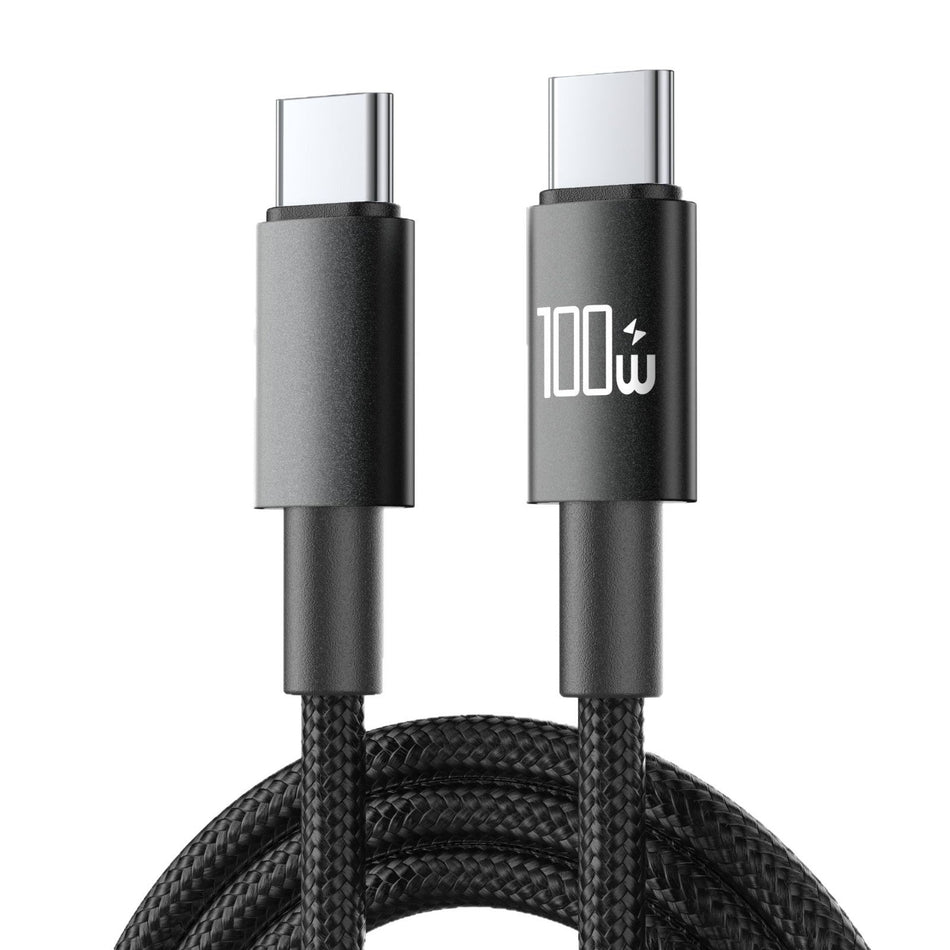Macaron Braided 100W Fast Charging Cable for iPhone 15/16