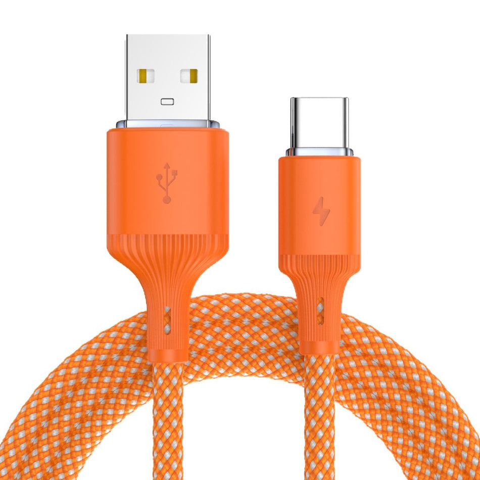 60W Braided Type-C to Type-C PD Fast Charging Cable