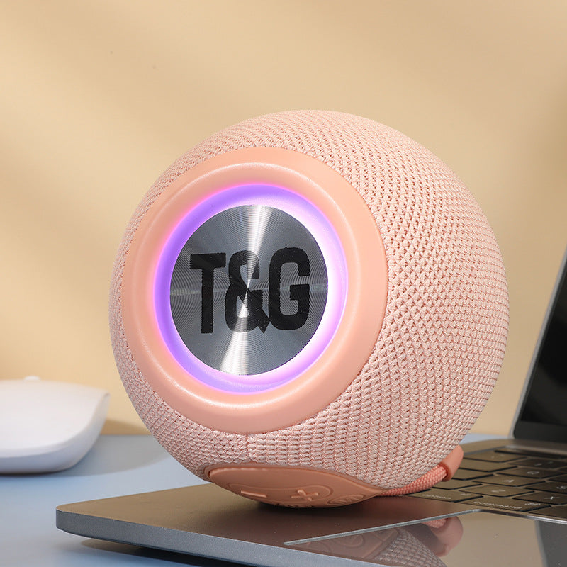TG337 Bluetooth Speaker with LED Light & Deep Bass Portable Audio