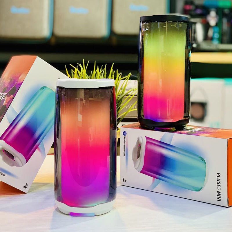 PLUSE5 Mini Bluetooth Speaker with Lantern Light & TWS Audio