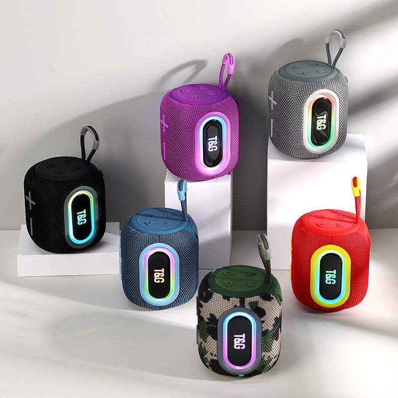 TG664 Wireless Bluetooth Speaker with TWS & LED Light Subwoofer