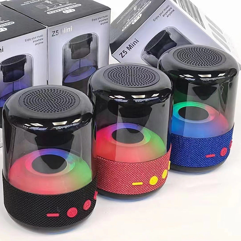 Z5 Mini Wireless Bluetooth Speaker with Colorful LED Light