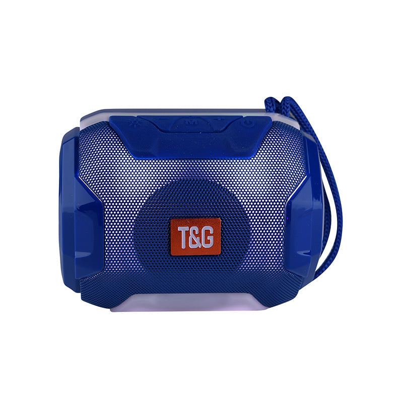 TG162 Portable Bluetooth Speaker with LED Light & Subwoofer
