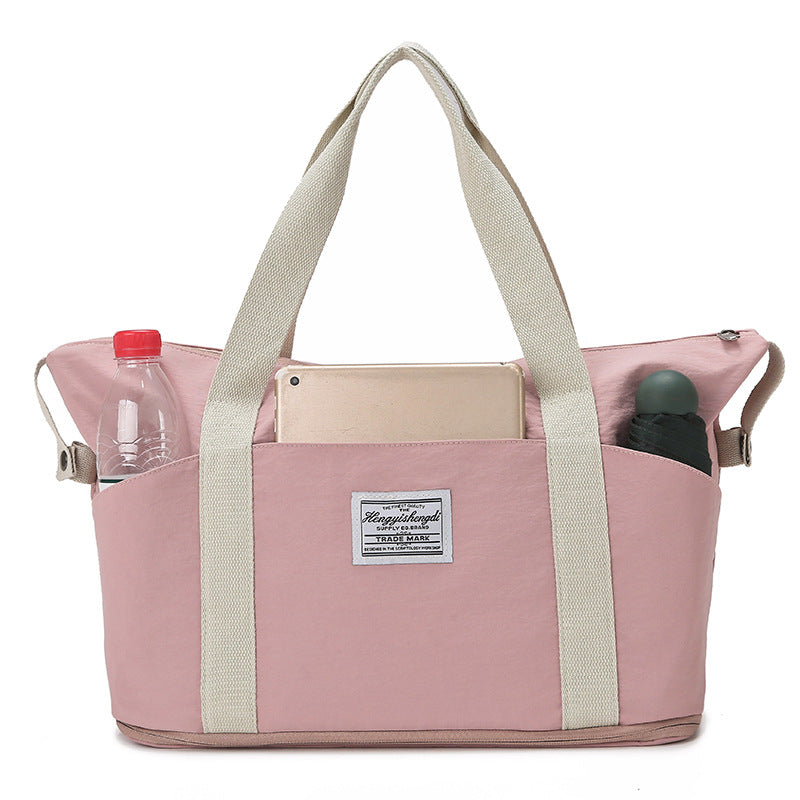 Women's Dry Wet Separation Expandable Travel Luggage Bag