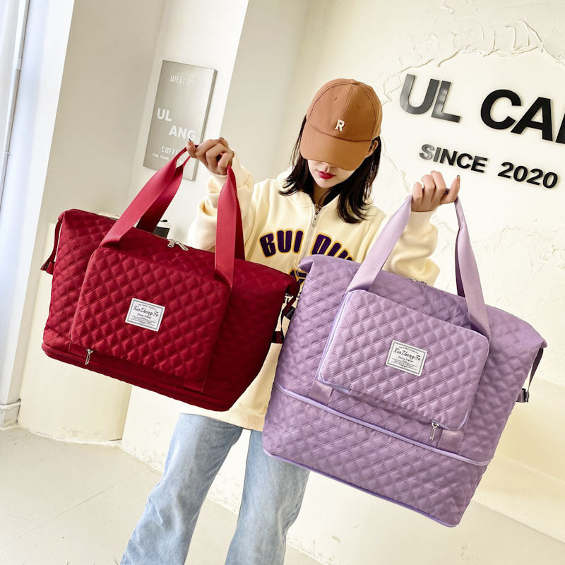 Dry Wet Separation Large Capacity Fitness Travel Bag