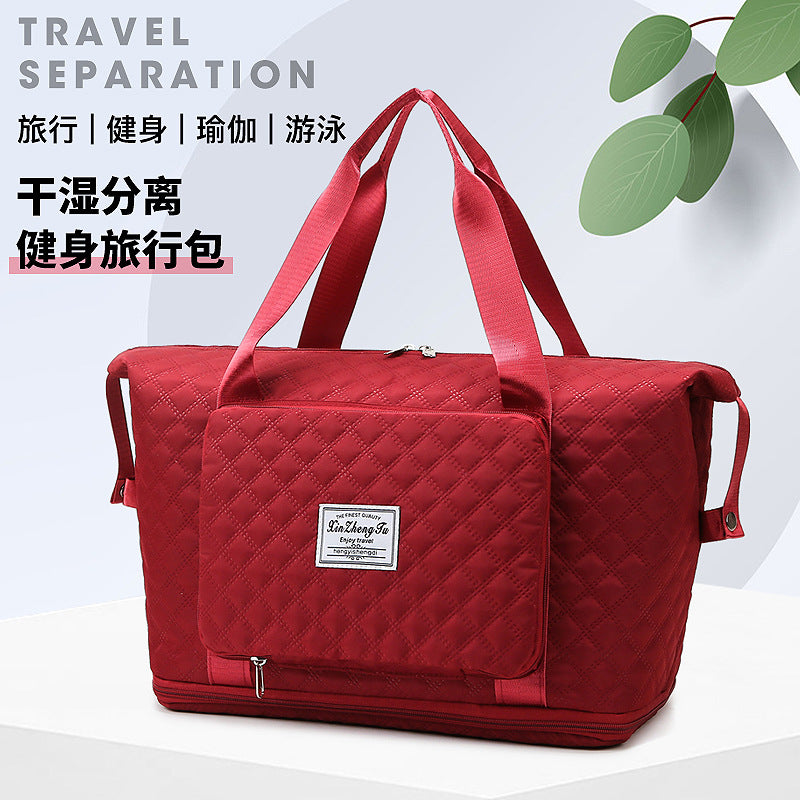 Dry Wet Separation Large Capacity Fitness Travel Bag