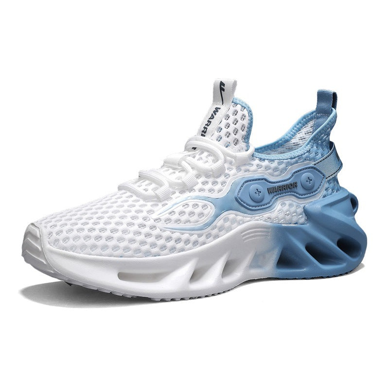 Men's Breathable Mesh Running Shoes Shock Absorb Sneakers