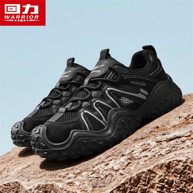 Warrior Men's Hiking Work Shoes Breathable Non-Slip Mesh Shoes