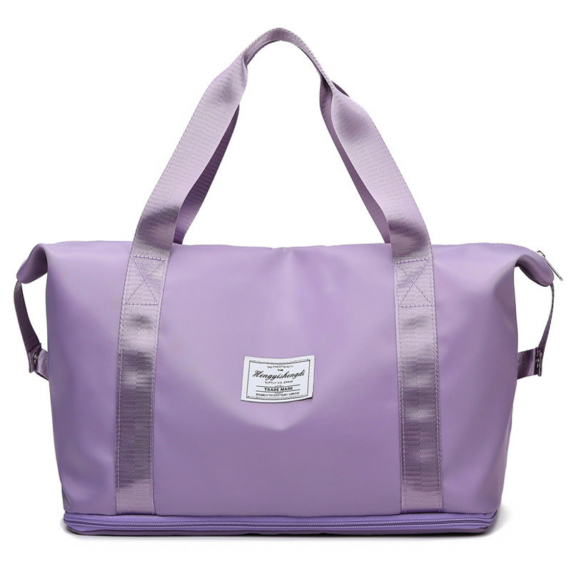 Large Capacity Dry Wet Separation Fitness Travel Shoulder Bag