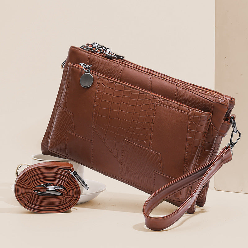 Women's Large Capacity Envelope Phone Clutch Wallet Bag