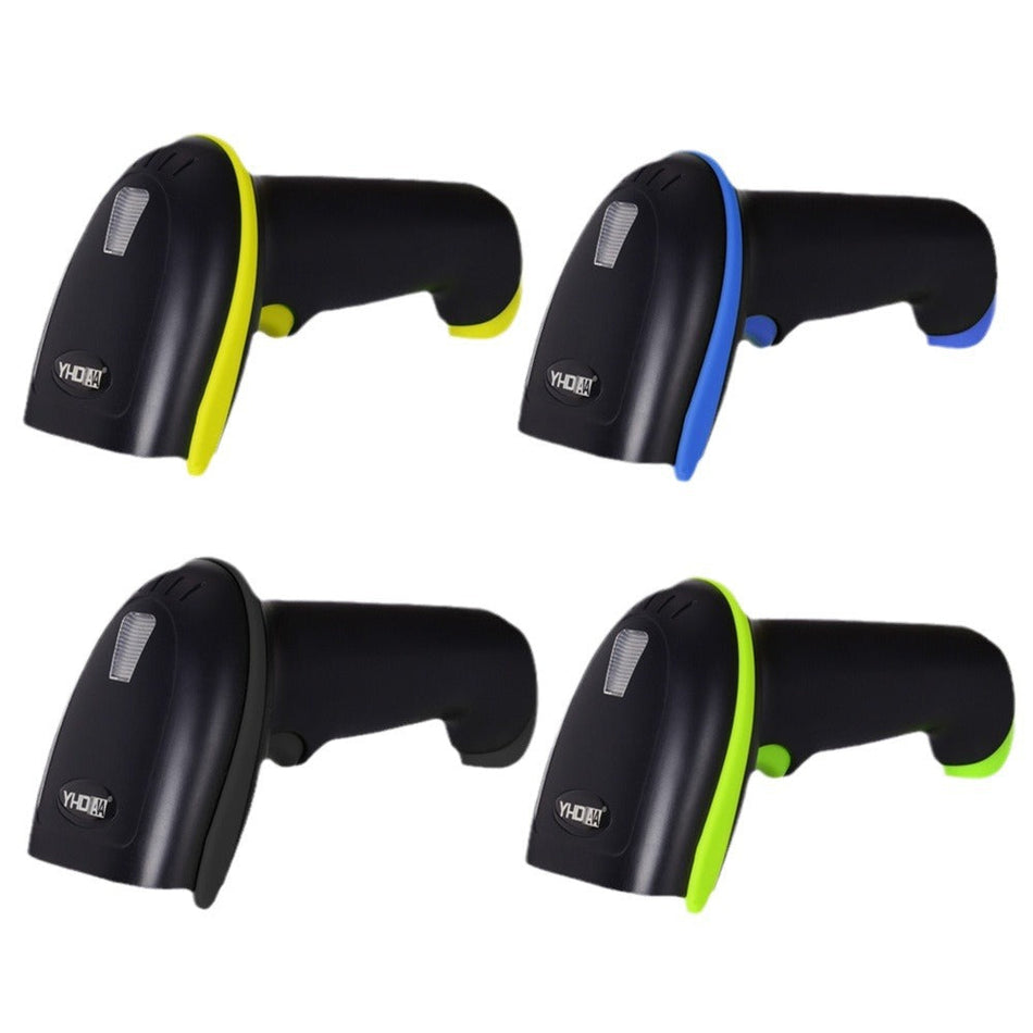 Bluetooth 1D 2D Wireless Laser Barcode Scanner