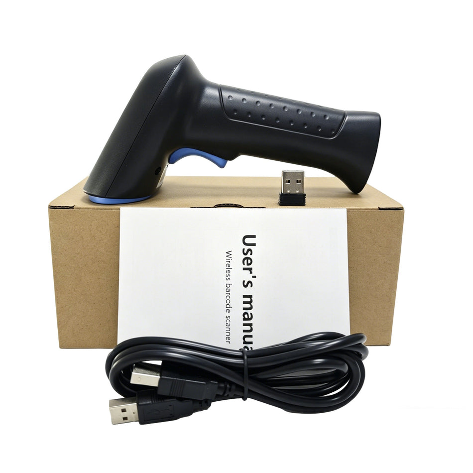 Bluetooth Wireless 1D QR Barcode Scanner for Business