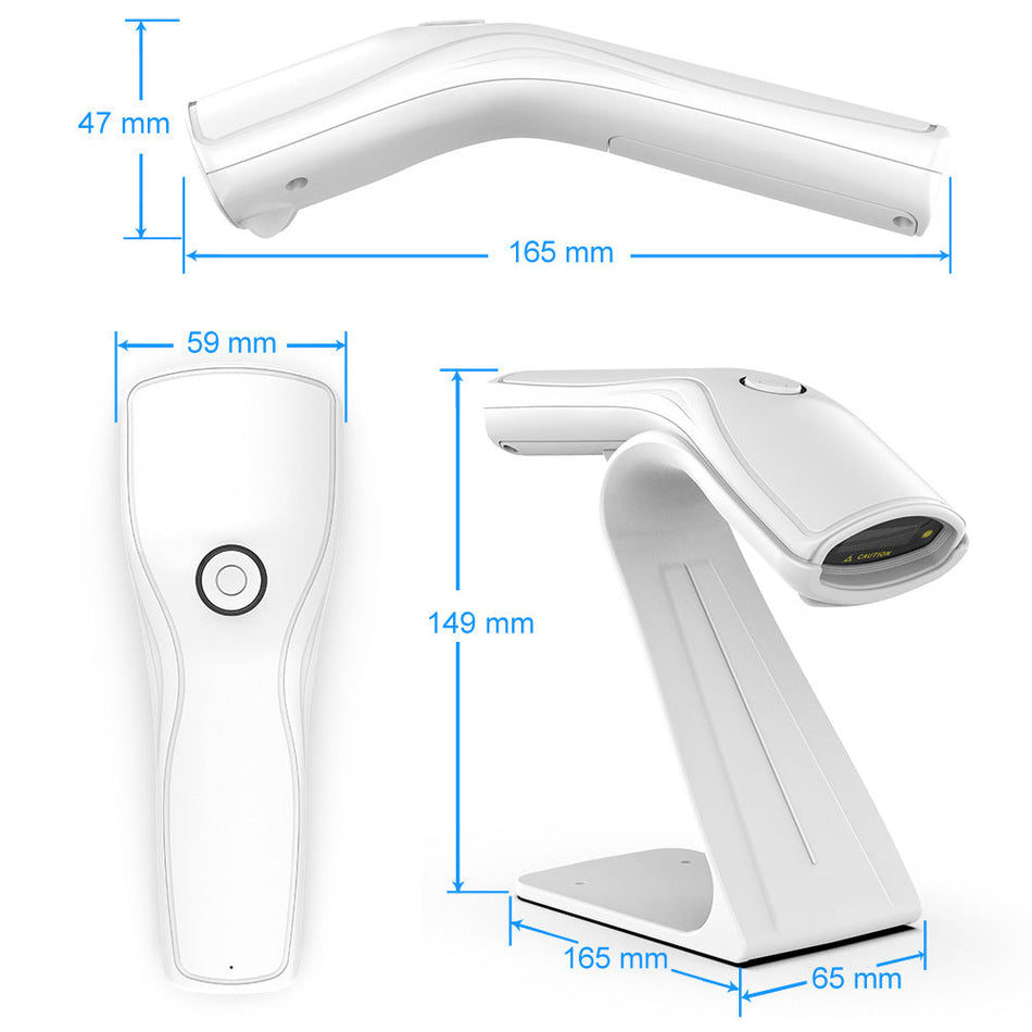 Wireless 1D 2D Barcode Scanner for Retail & Logistics