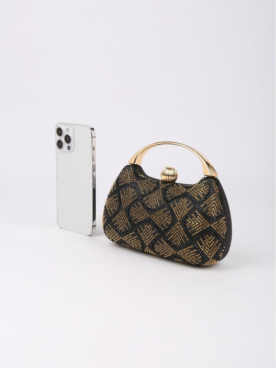Light Luxury Rhinestone Crossbody Evening Handbag