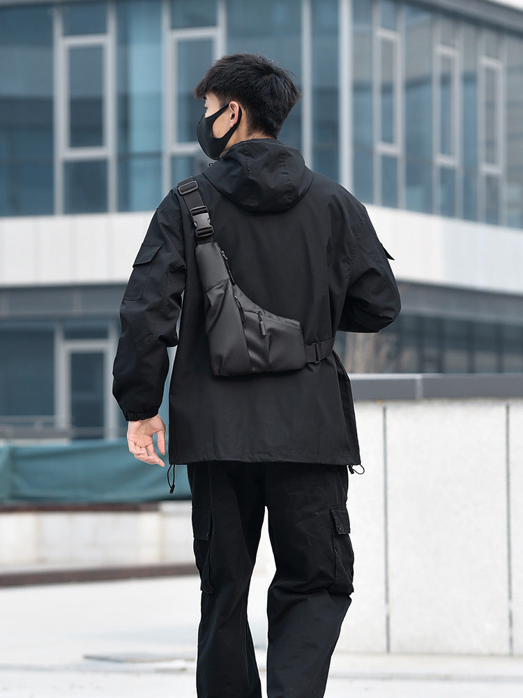 Men's Lightweight Chest Bag Casual Outdoor Crossbody Bag