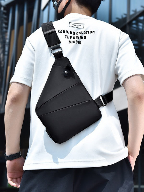 Men's Tactical Chest Bag Multi Pocket Crossbody Shoulder Bag