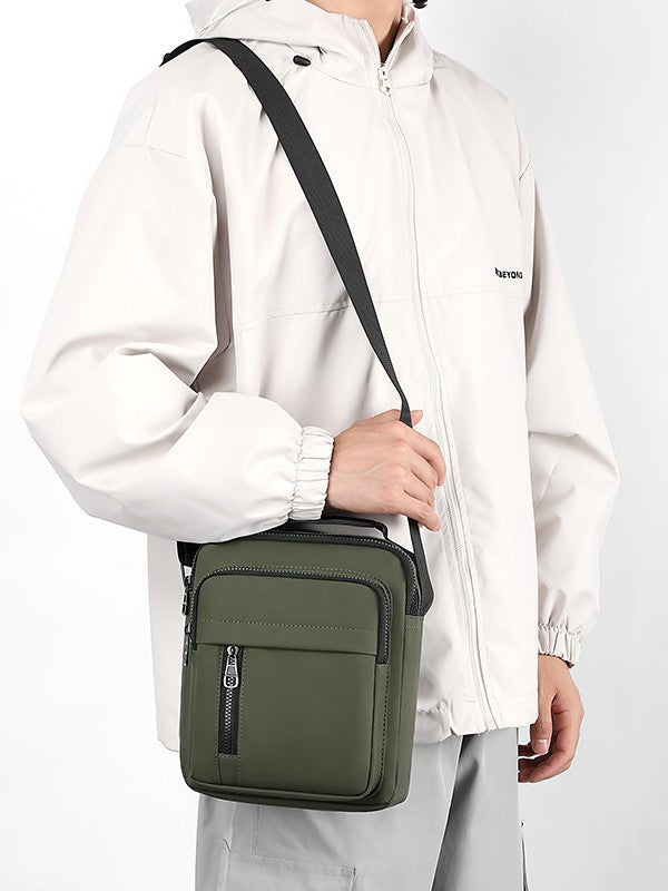 Men's Large Capacity Chest Bag Casual Crossbody Shoulder Bag