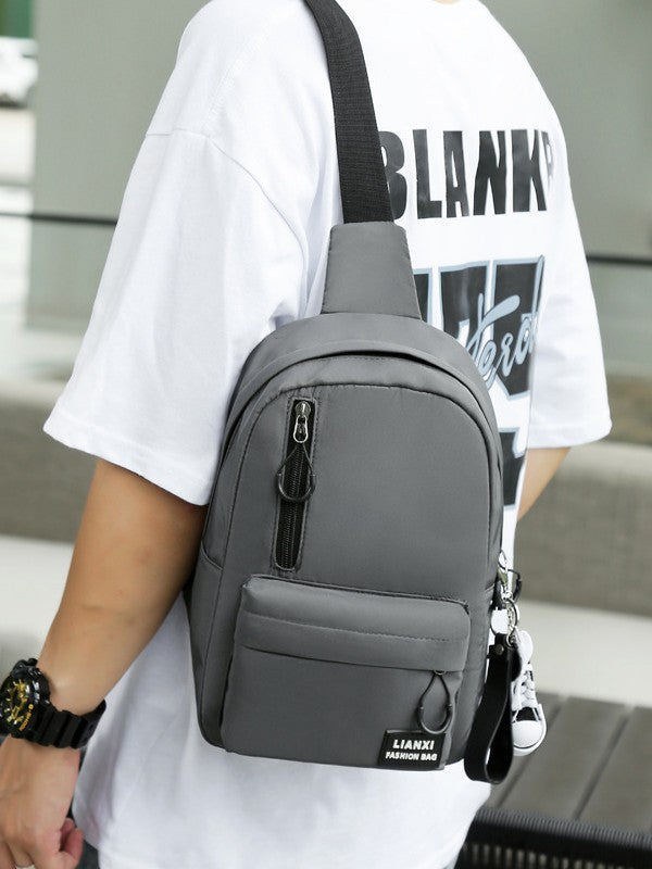 Men's Waterproof Chest Bag Casual Sports Crossbody Bag