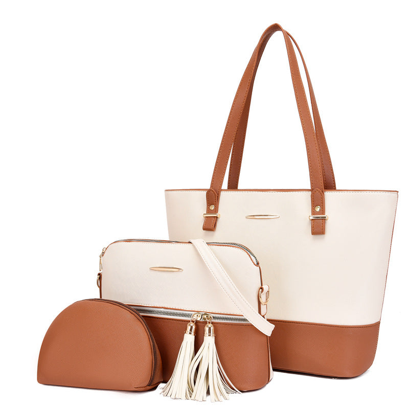 Fresh and Sweet Three-Piece Mother-Daughter Bag Set