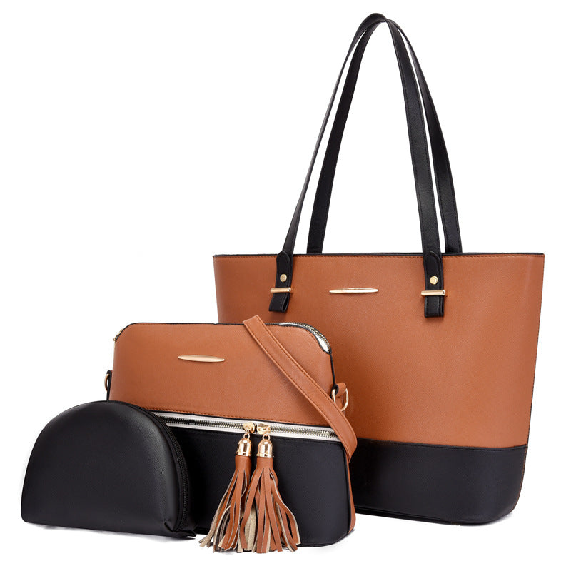 Fresh and Sweet Three-Piece Mother-Daughter Bag Set