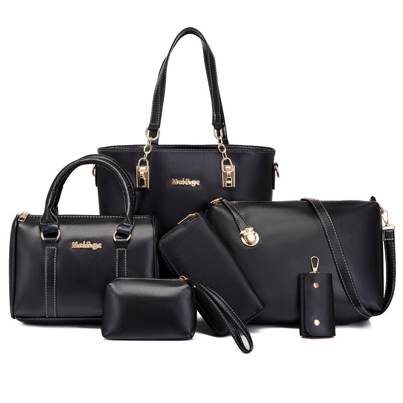 Simple and Fashionable Six-Piece Mother-In-Law Bag Set
