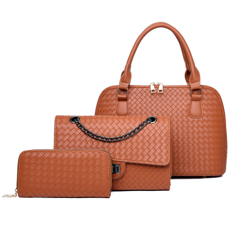 New Fashion Three-Piece Mother-In-Law Satchel Set