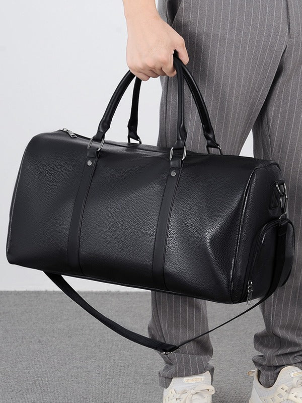 Men's Multi Functional Travel Bag Wet Dry Separation Gym Bag