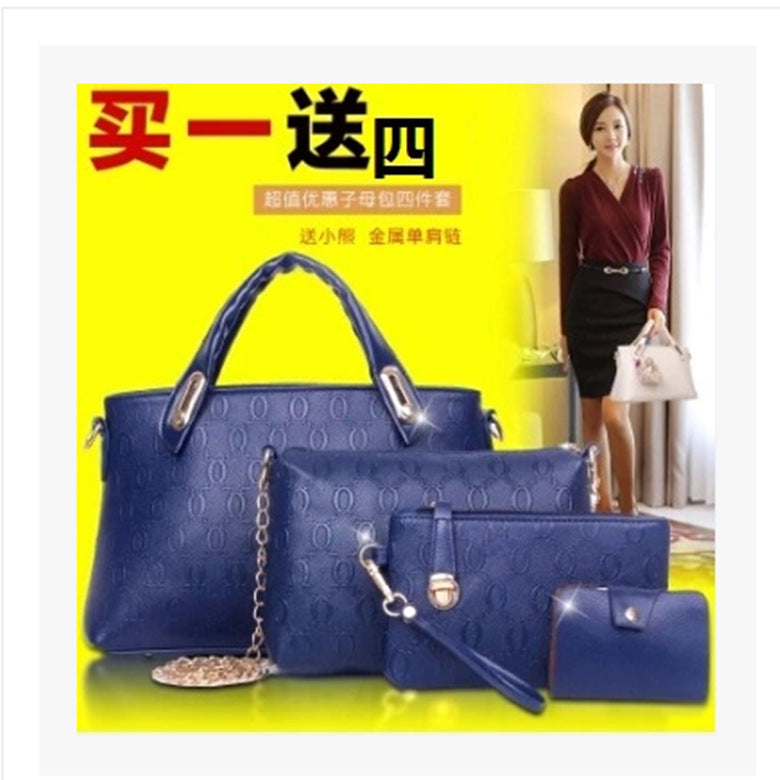 European and American Fashion Four-Piece Mother-In-Law Bag Set