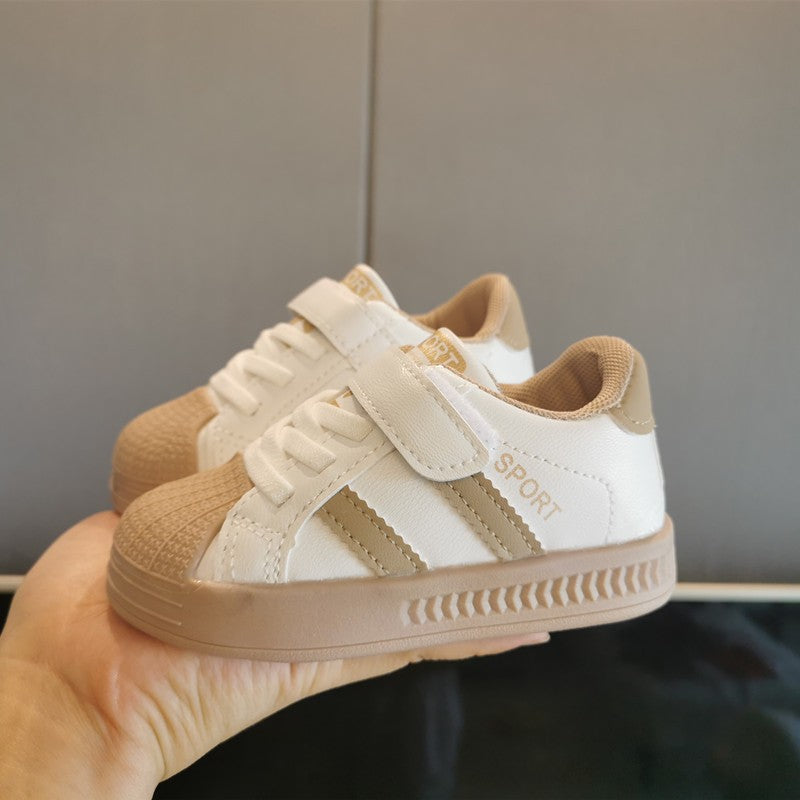 Kids White Board Shoes Kindergarten Sports Casual Sneakers