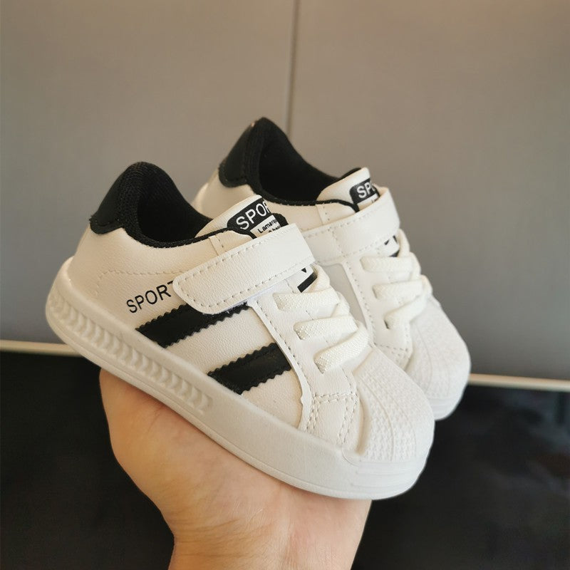 Kids White Board Shoes Kindergarten Sports Casual Sneakers