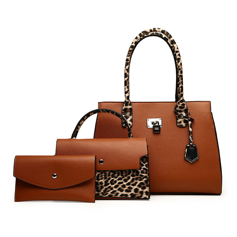 Urban Simple Cross-Border Three-Piece Handbag Set
