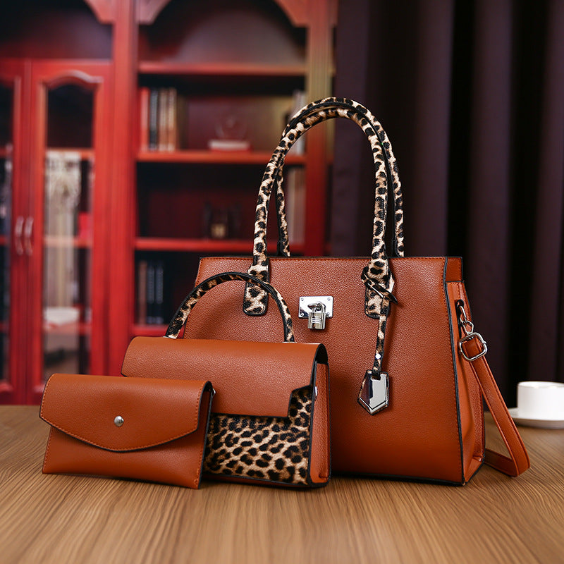 Urban Simple Cross-Border Three-Piece Handbag Set