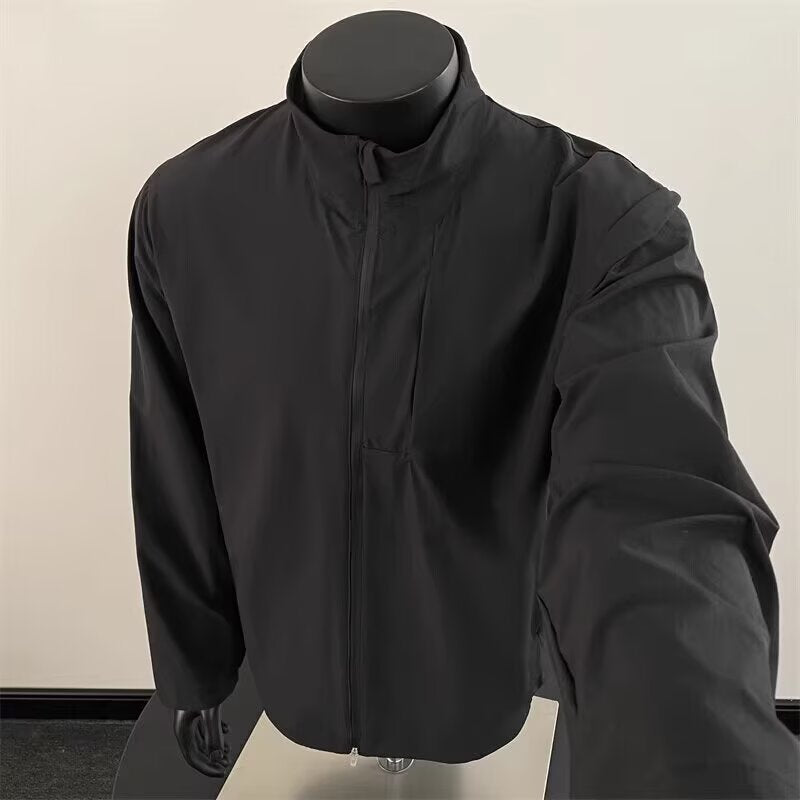 Men's Ice Silk Quick-Dry Sun Protection Jacket