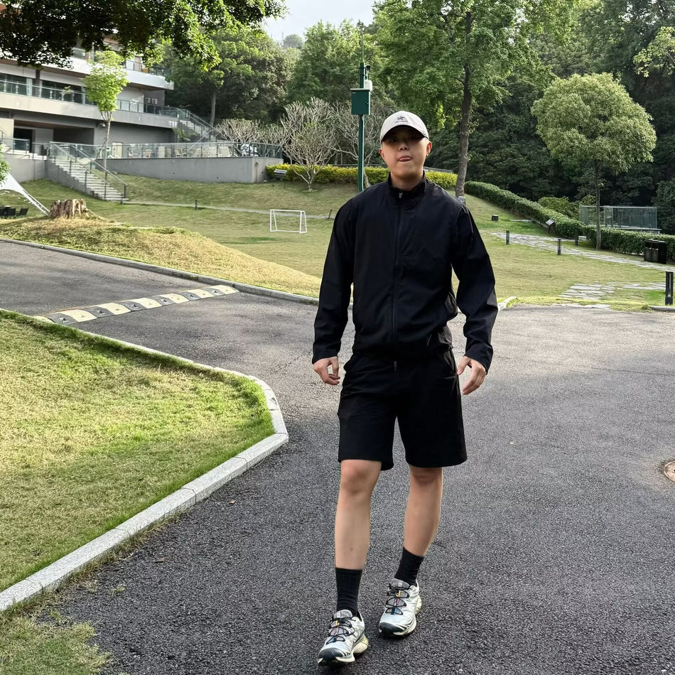 Men's Lightweight Sun Protection Jacket Loose Fit Summer Sports