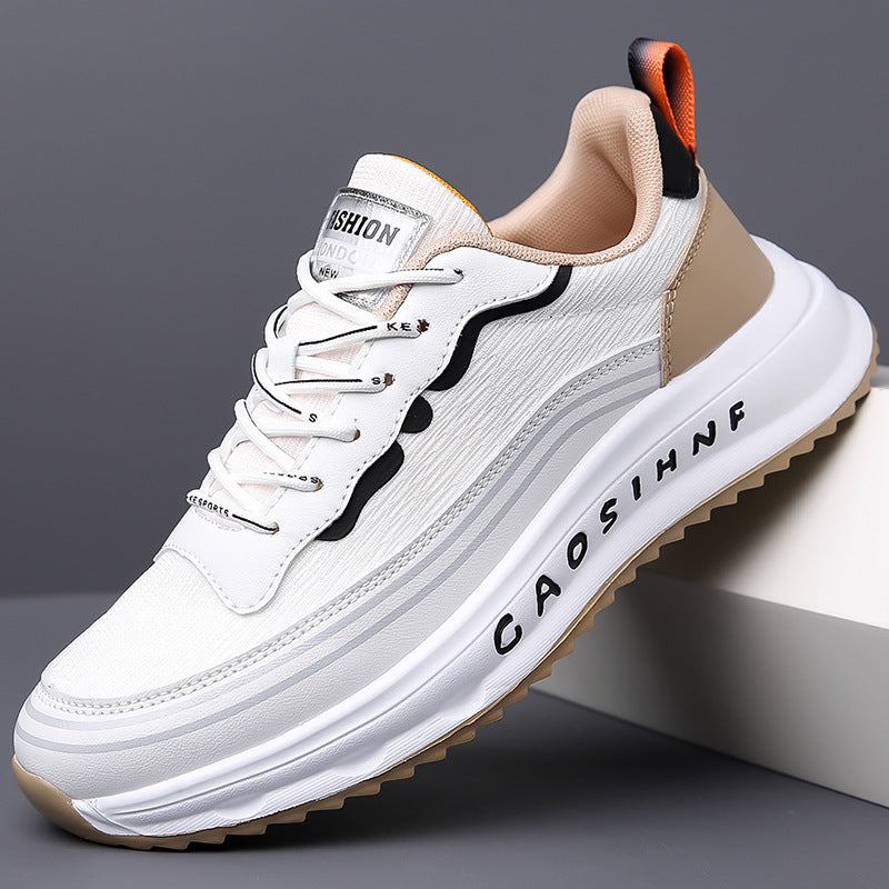 Men's Lightweight EVA Thick Sole Sneakers Breathable Casual Shoes