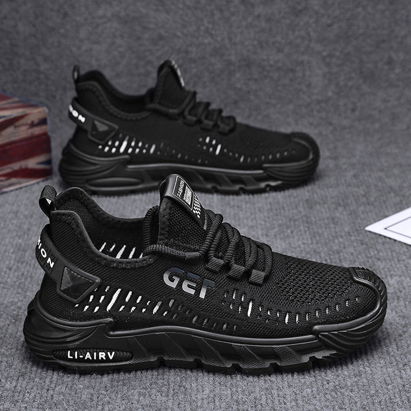 Men's Breathable Mesh Running Sneakers Lightweight Casual Shoes