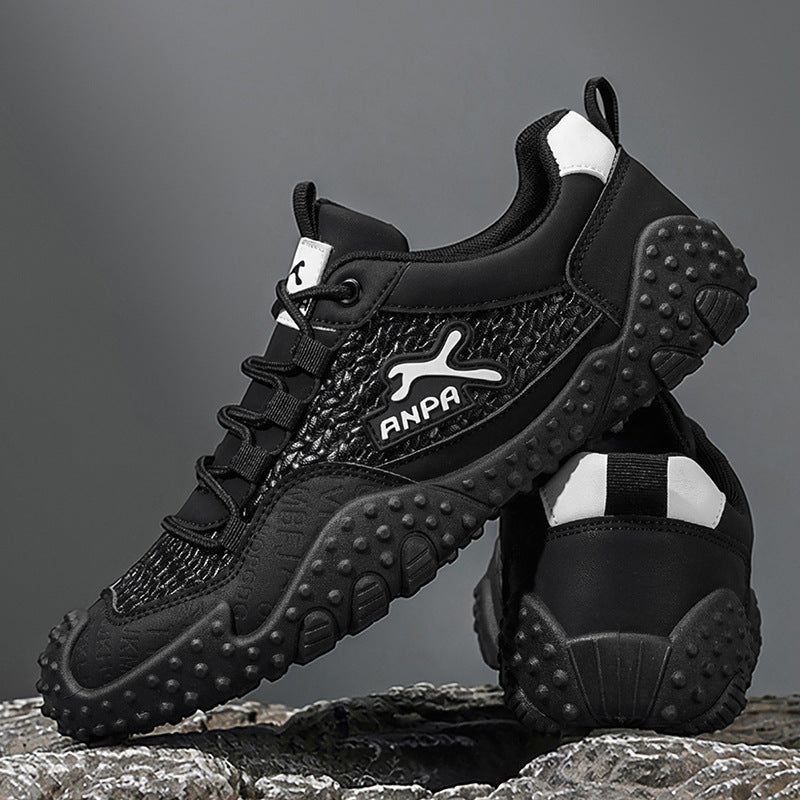Men's Lightweight Breathable Casual Running Sneakers Soft Sole