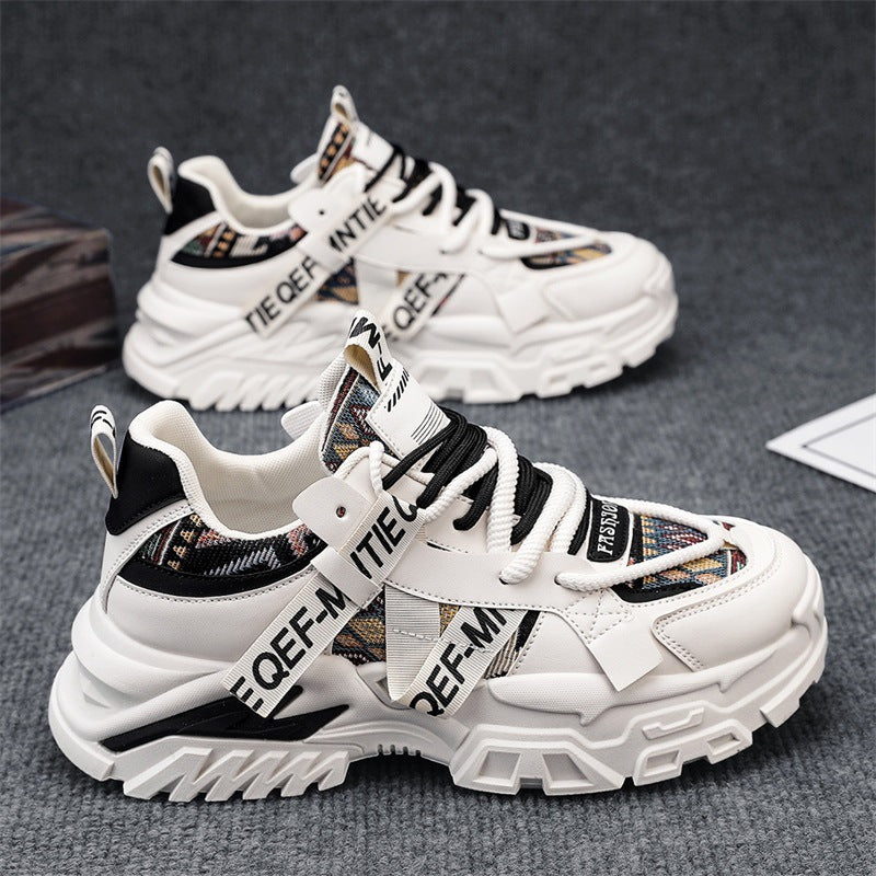 Zoteya Mesh Dad Sneakers Thick Sole Breathable Casual Shoes