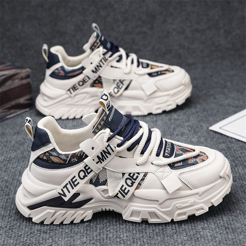 Zoteya Mesh Dad Sneakers Thick Sole Breathable Casual Shoes