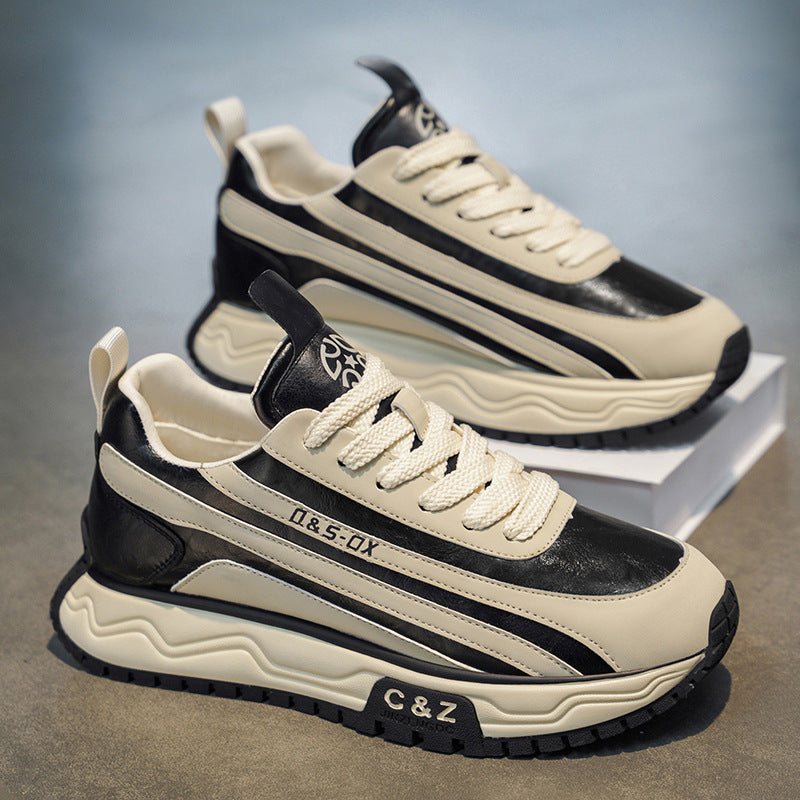Zotia Thick Sole Men's Casual Sneakers Breathable Dad Shoes