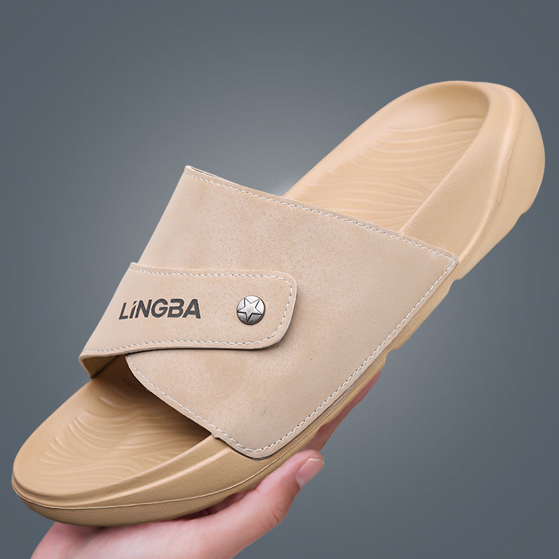 Unisex Thick Sole EVA Sandals Non Slip Casual Comfort Slides
