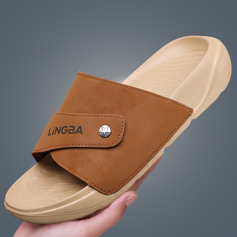 Unisex Thick Sole EVA Sandals Non Slip Casual Comfort Slides