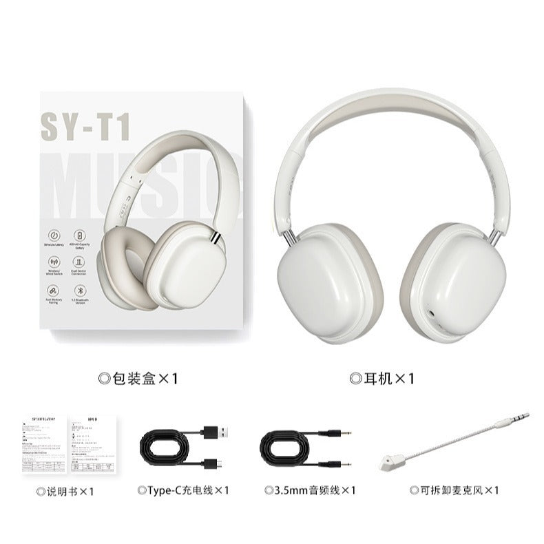 Wireless Bluetooth Gaming Headphones Over-Ear Stereo Headset