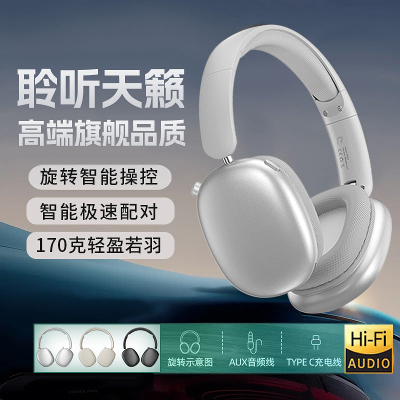 Wireless Bluetooth Sports Gaming Headset Noise Reduction Over-Ear